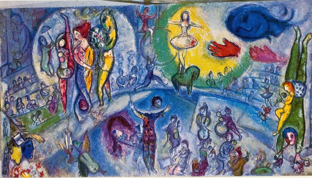Chagall - Au cirque