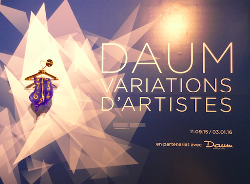 Daum, Variations d'Artistes / September 11, 2015 - January 3, 2016