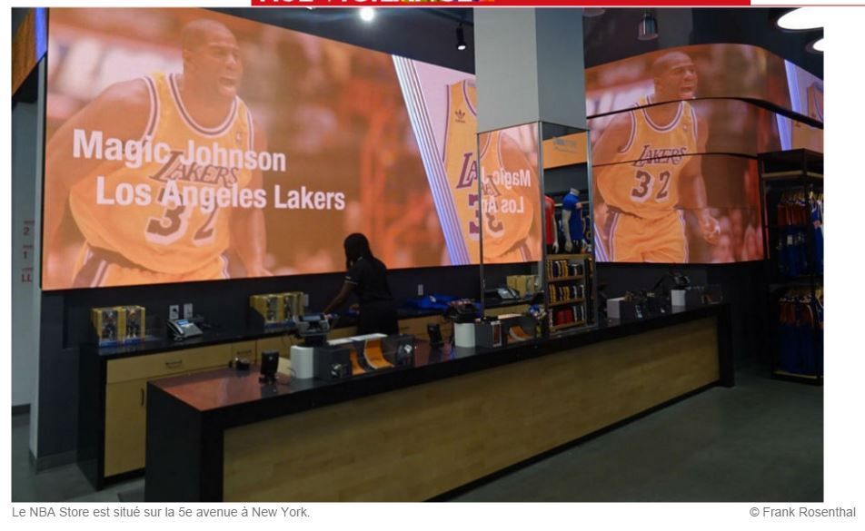 NRF 2016] Au NBA store de New York, le show est en magasin