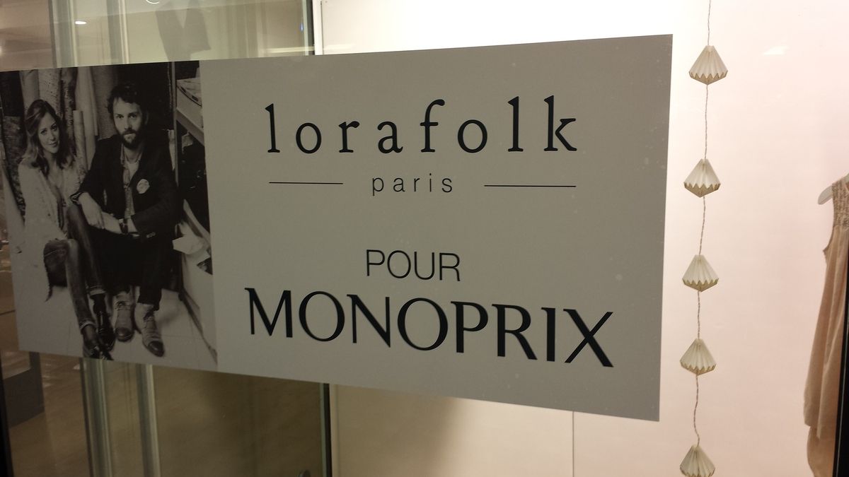 Monoprix accueille Lorafolk - Retail-distribution by Frank Rosenthal