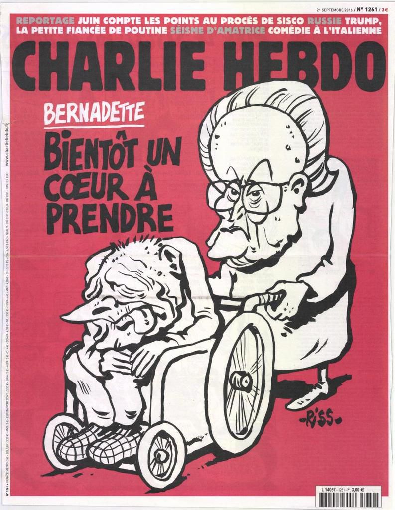 A la une de Charlie Hebdo n°1261