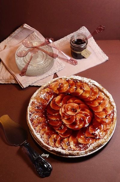 Tarte Aux Pommes A La Confiture De Vin Epicetout La Cuisine De Dany