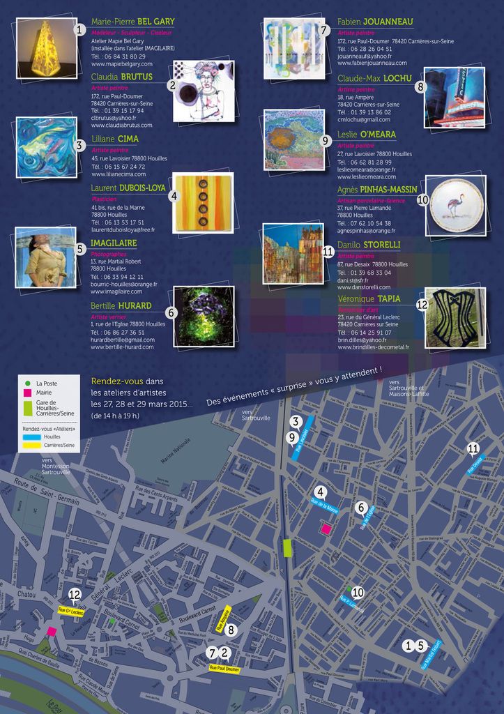 Ateliers portes ouvertes mars 2015