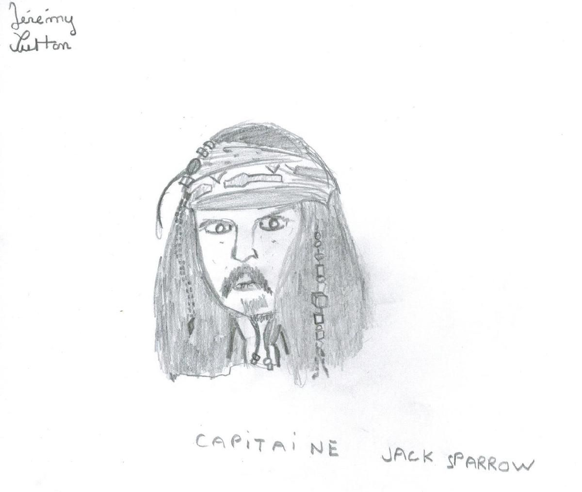 Jack Sparrow Dessin Pirate Des Caraibes Pirate des caraïbes - Jack Sparrow - Crayons & Dessins