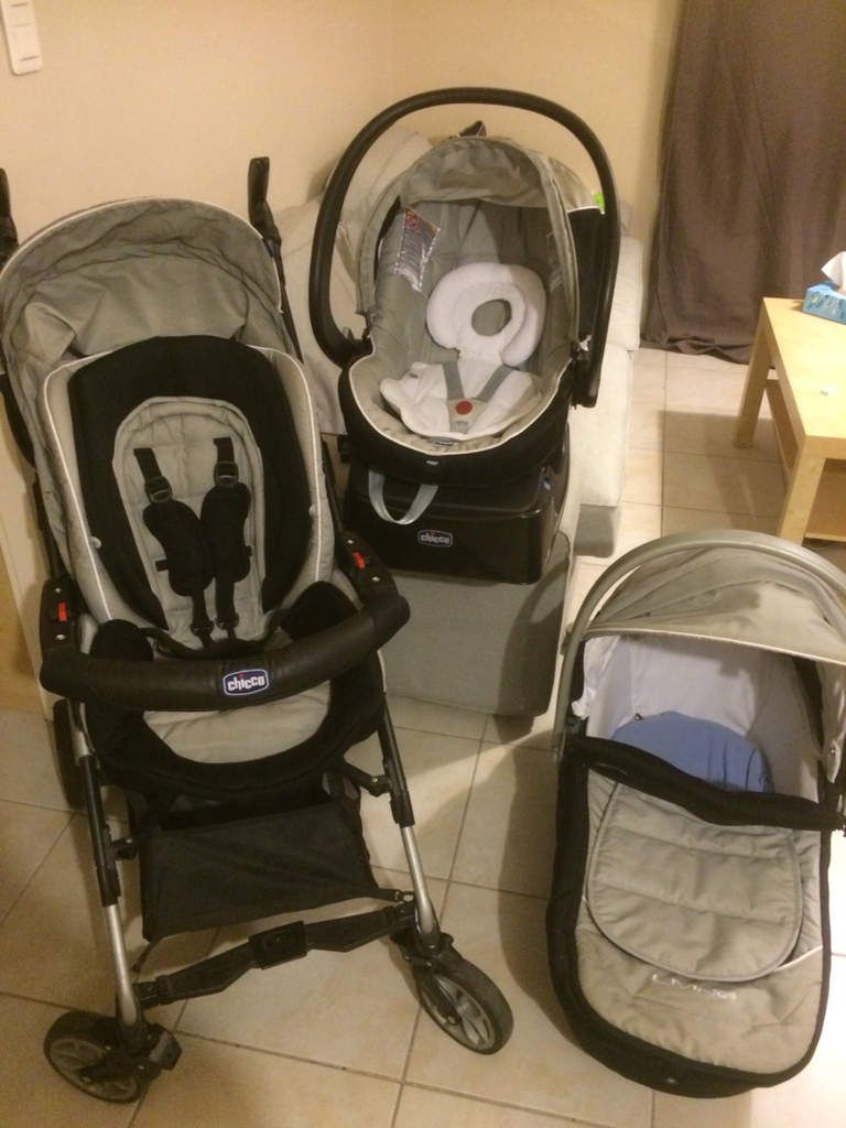 hamac poussette chicco trio living