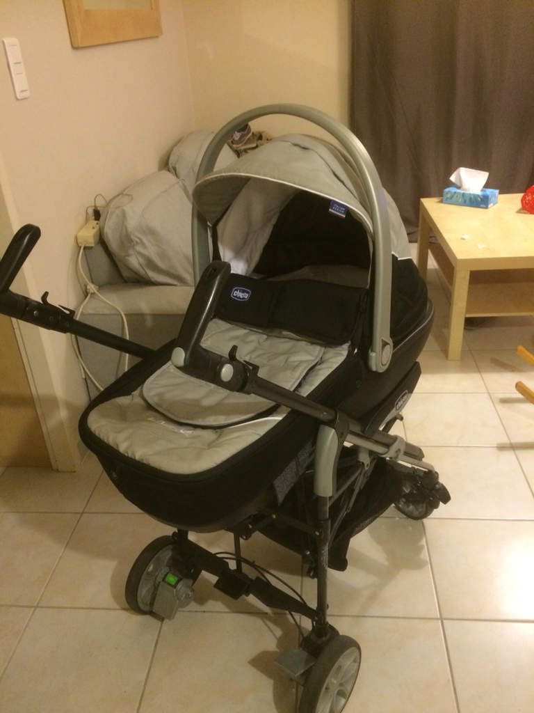 hamac poussette chicco trio living