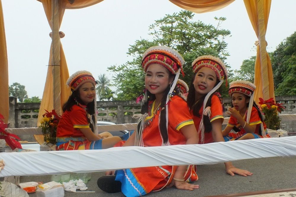 5 décembre 2015 : Udonthani. Parade chinoise