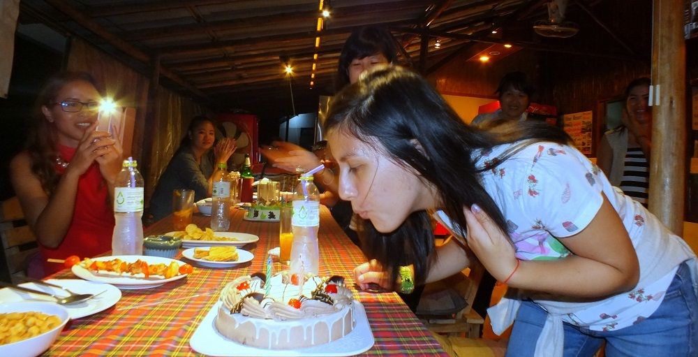 23 juillet 2016 : Udonthani : Anniversaire de Bernard et Chloé