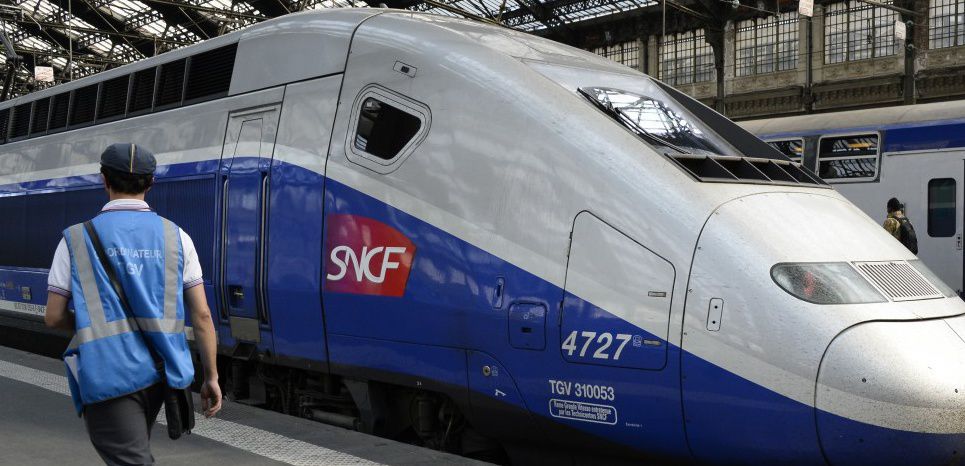 Le trafic des TGV est interrompu entre Paris et le sud-ouest. (c) AFP