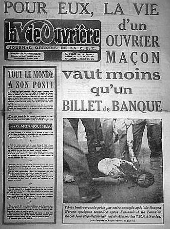 Des citoyens ravivent la mémoire de Jean Rigollet tué par la police en 1955
