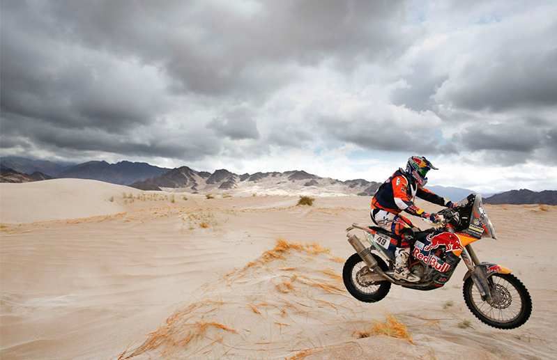 Dakar Moto, Antoine Meo rentre dans le trio de tête