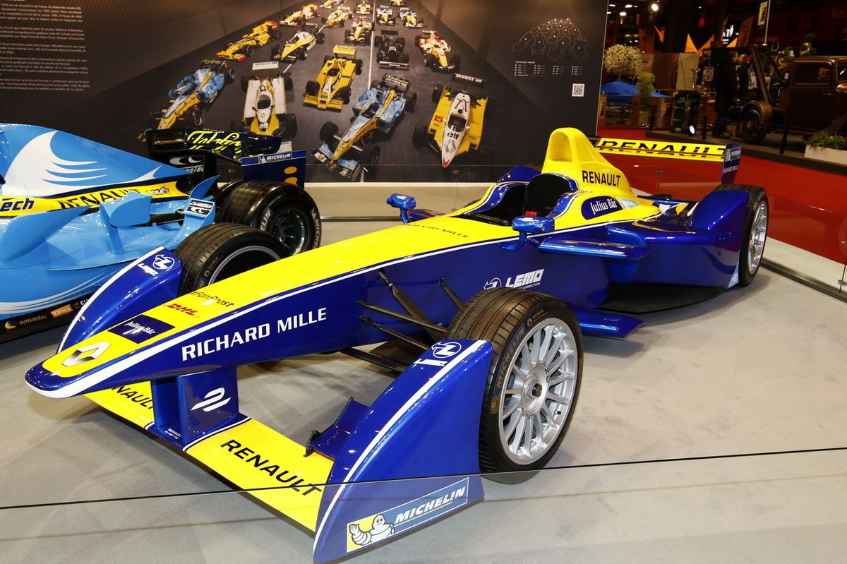 Renault sport au rétromobile