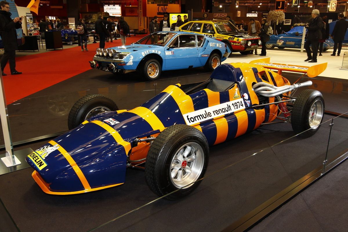 Renault sport au rétromobile