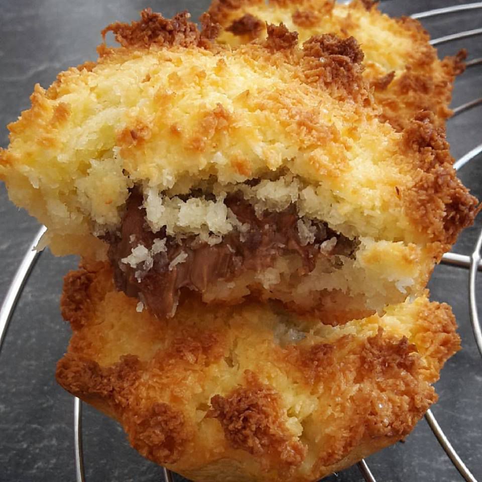 Moelleux coco cœur pralinoise