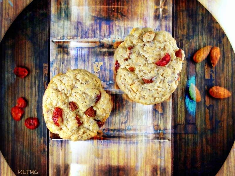 Cookizz qui frisent aux amandes & cranberries