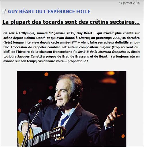 brassens brel ferré la rencontre historique