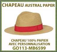Chapeaux Austral Paper en papier GO113-MB6599