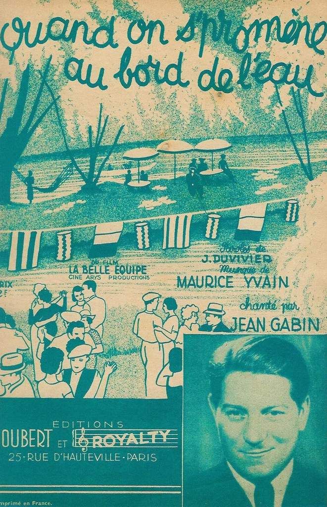 jean gabin au bord de l eau quand on s prom 232 ne au bord de l eau regis iglesias jean gabin au bord de l eau quand on s prom 232 ne au bord de l eau regis iglesias
