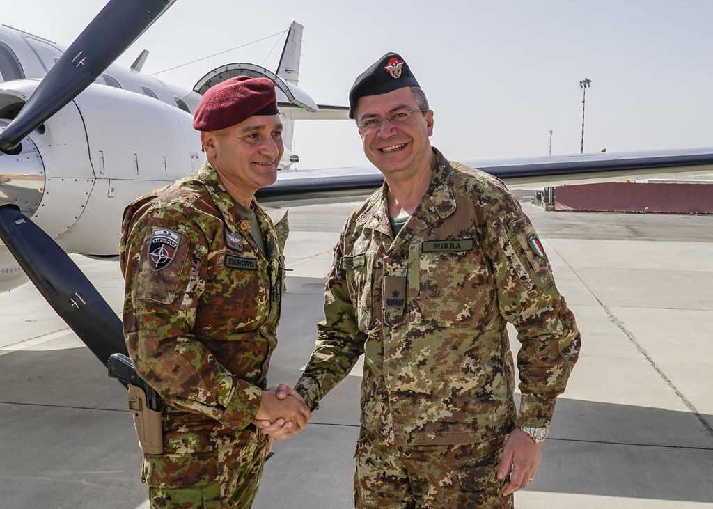 Afghanistan:il Vice Comandante della missione &quot;Resolute Support&quot; in visita ai militari italiani