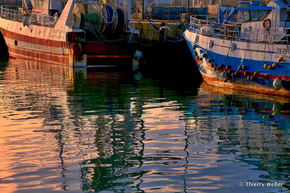 Les bateaux de pêche de La Turballe - Loire-Atlantique