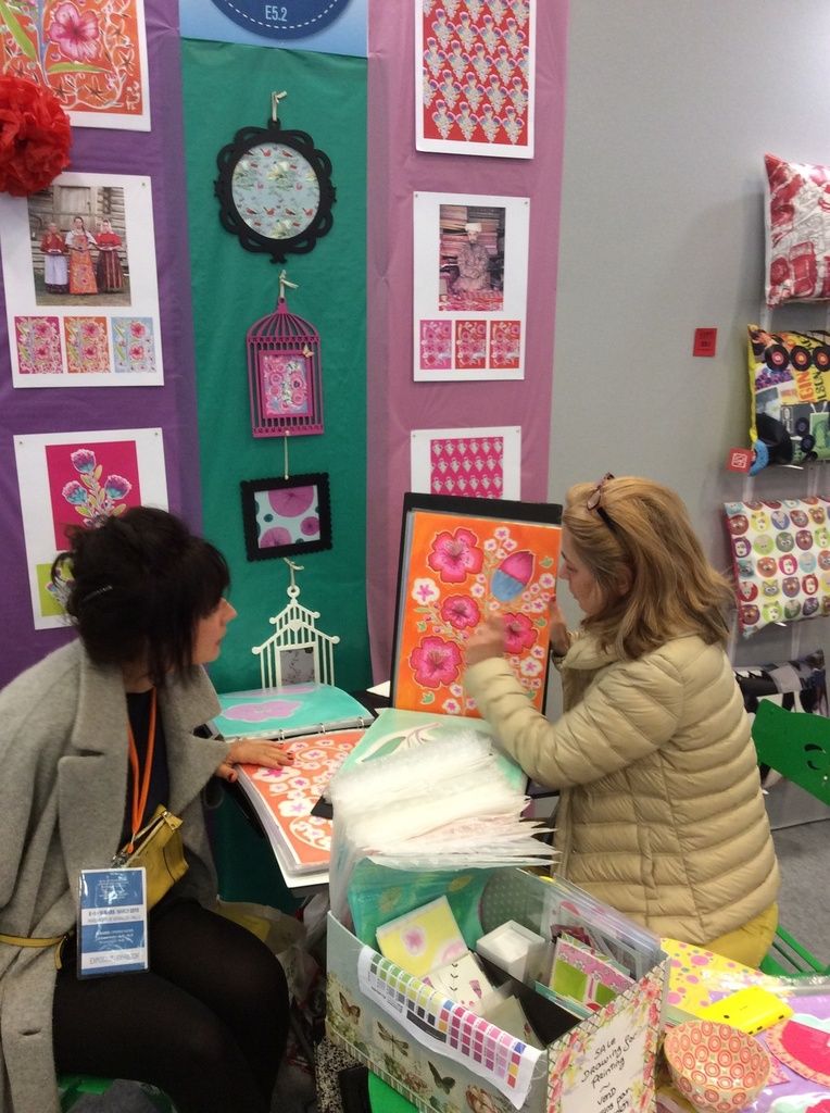 2015 salon aef pro #2 1er jour. mademoiselle kati o. Créatif Design Salon