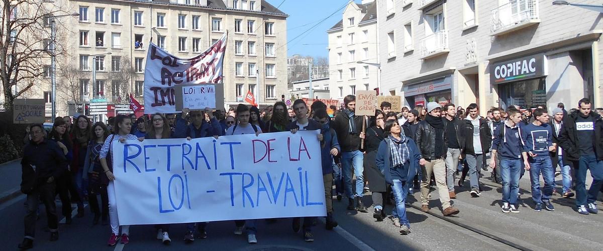 Manifestation du 17 mars à Caen