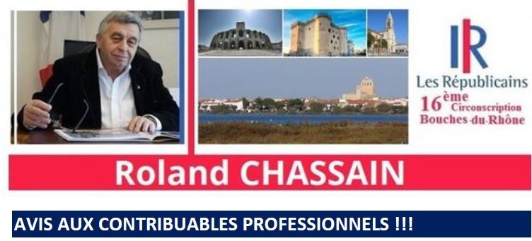 Avis aux contribuables professionnels
