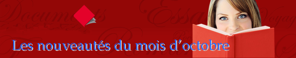 Nouveautés d'octobre 2016