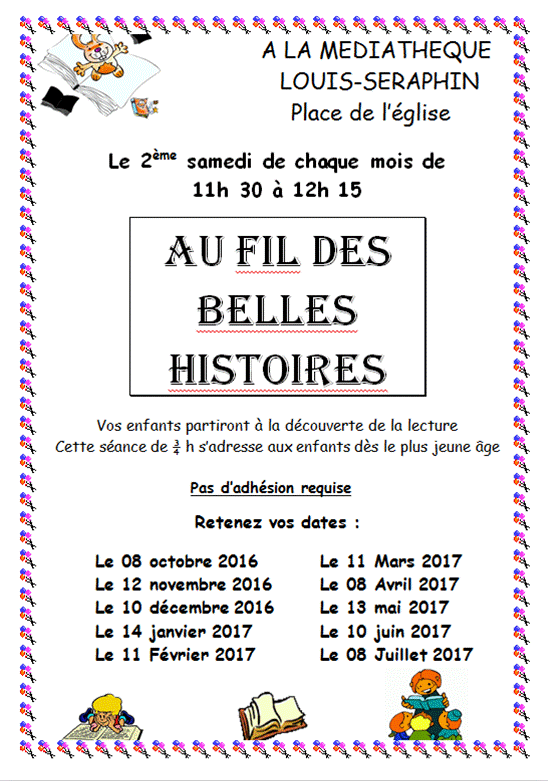 Au fil des belles histoires !