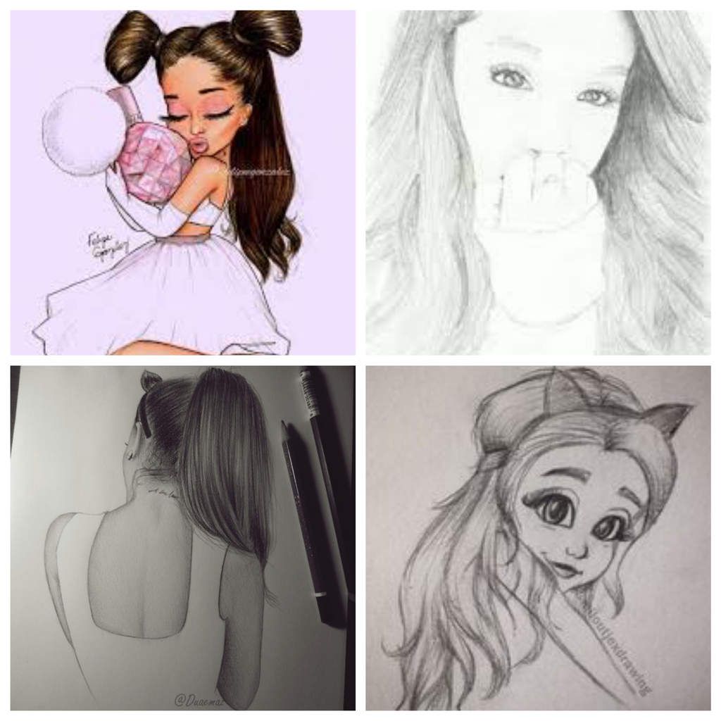 Dessin Ariana Grande Facile A Faire Dessins d'Ariana Grande - RelaxyBeauty
