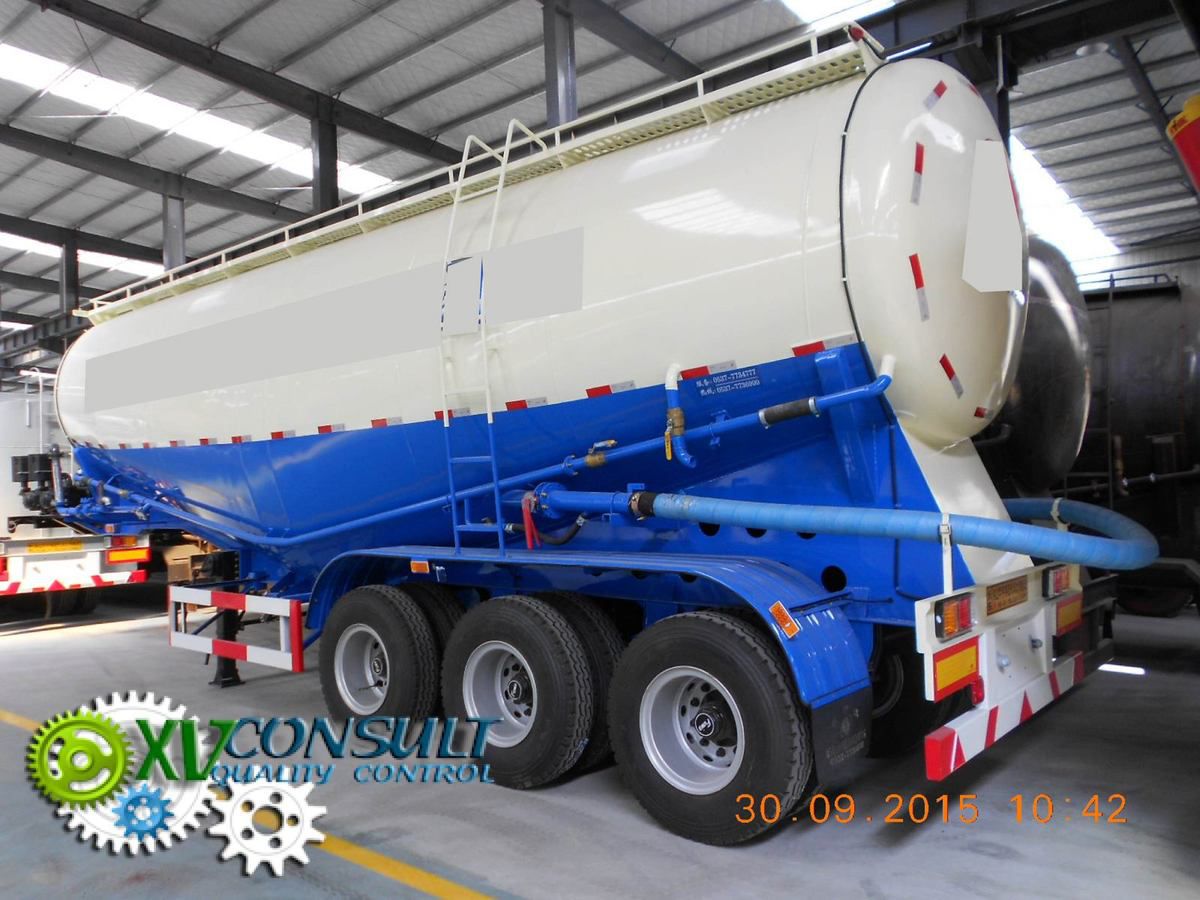 Cement Powder Semi Trailer Tanker  3 axles B