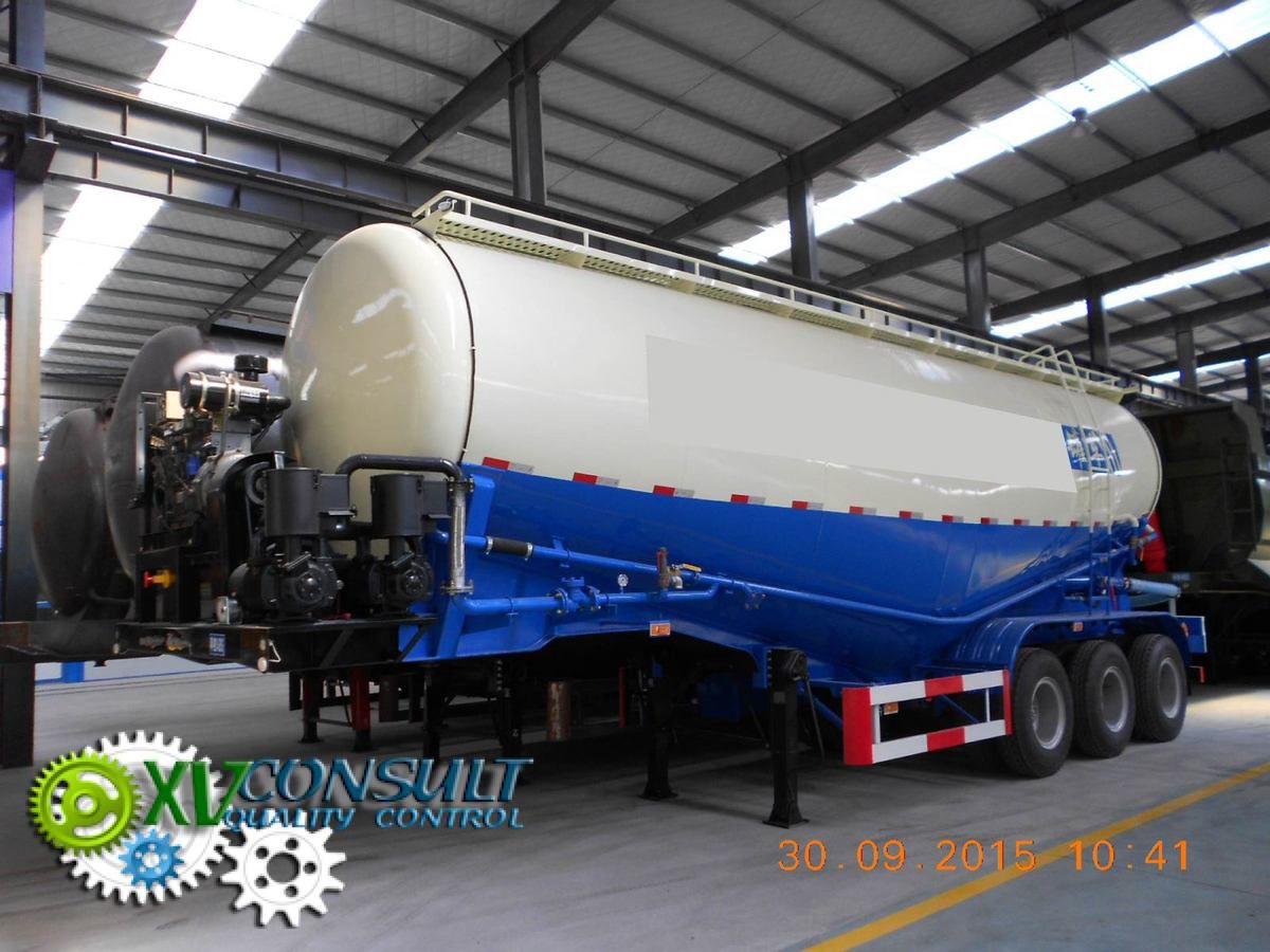 Cement Powder Semi Trailer Tanker  3 axles A