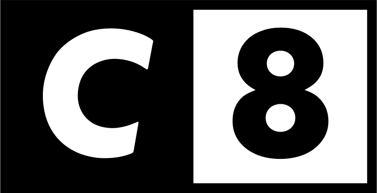 Média / Branding : Le nouveau logo de la chaine TNT C8 - Newpubmarketing