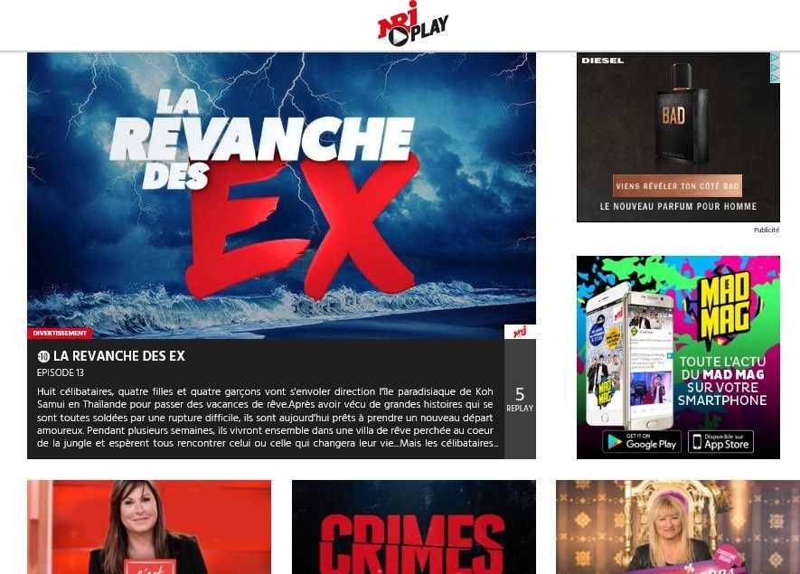 Média / Web : NRJ Group lance NRJ Play, TV, radio et web