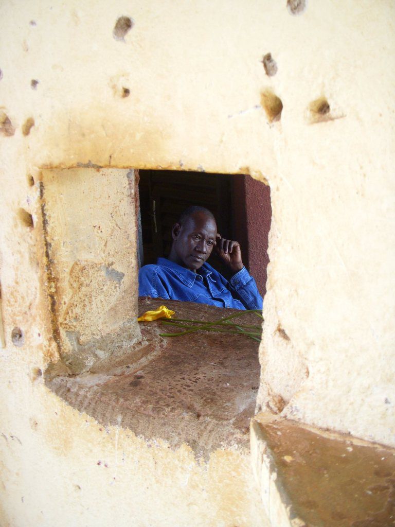 Drissa Touré à Gaoua au Burkina, centre Farafilm