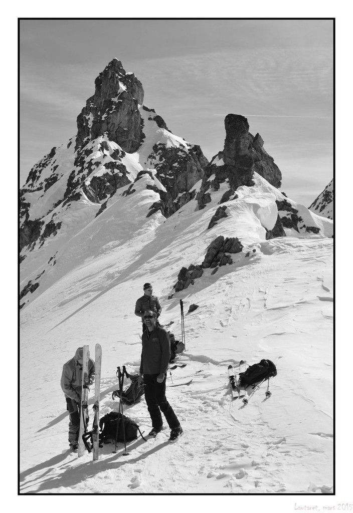 Ski de randonnée du côté du Lautaret - le Grand Galibier par le col de la Ponsonnière et le Col des Jumelles Sud par le Vallon du Fontenil