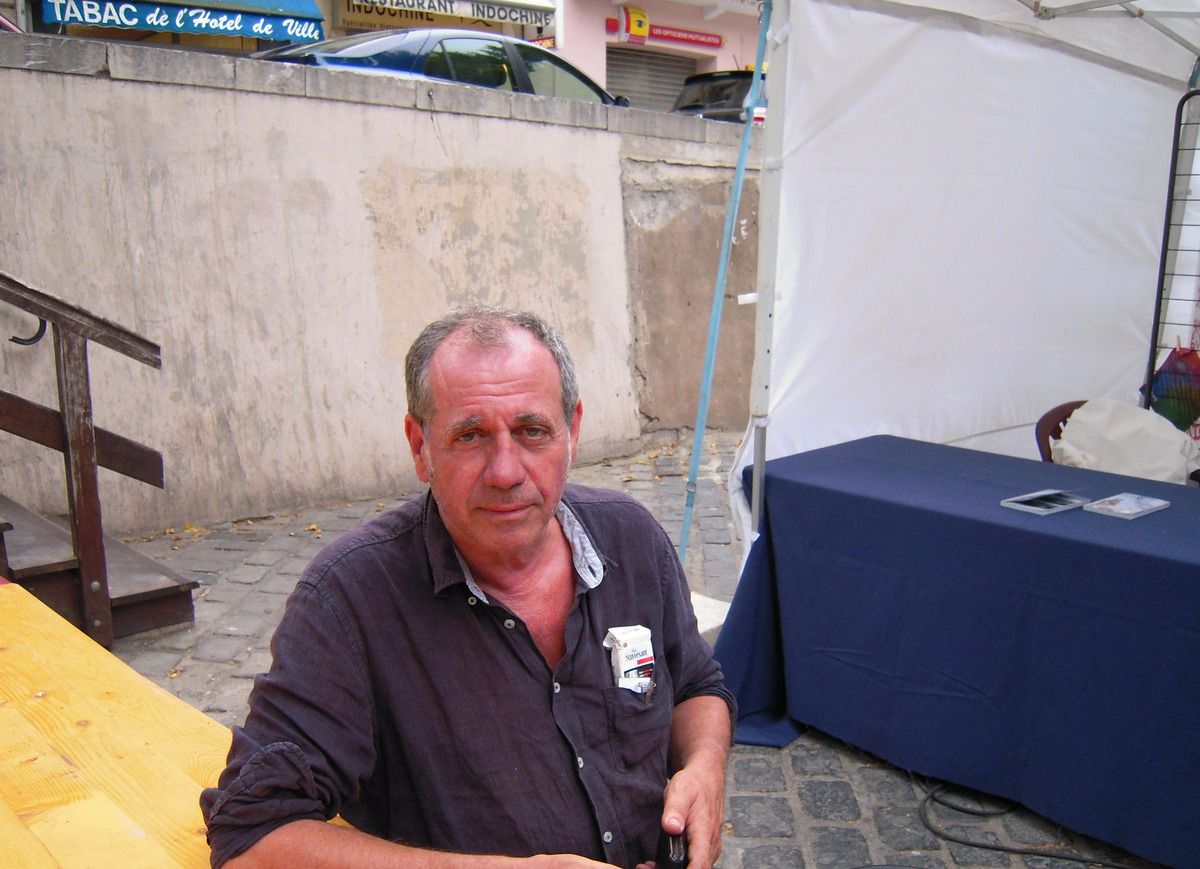 Patrick Laupin, festival Voix vives à Sète, juillet 2014
