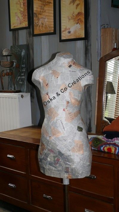 Fabrication d'un mannequin sur mesure
