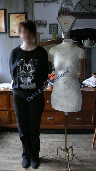 Fabriquer son mannequin de couture sur mesure - Oska & Co Créations