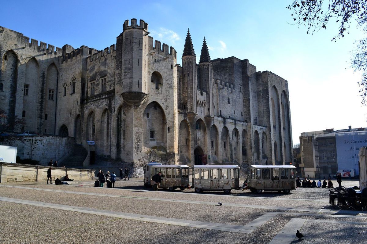 Le palais des Papes d'Avignon