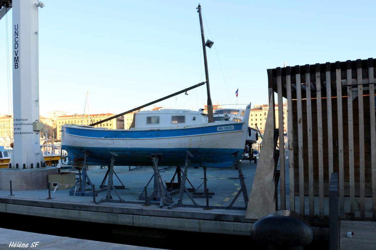 Marseille: les Pointus et les autres voiliers du Vieux-Port