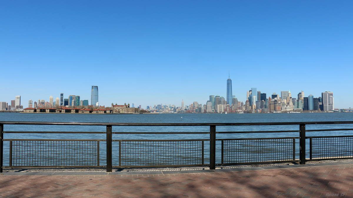 New Port et Manhattan vus depuis la Statue de la Liberté