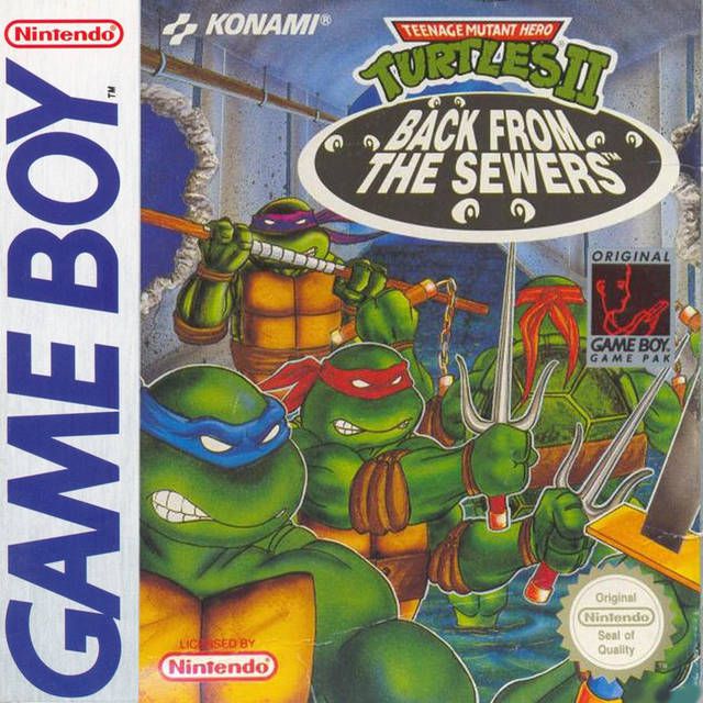 Test #91 : Teenage Mutant Ninja Turtles 2 - Back From the Sewers (GB)