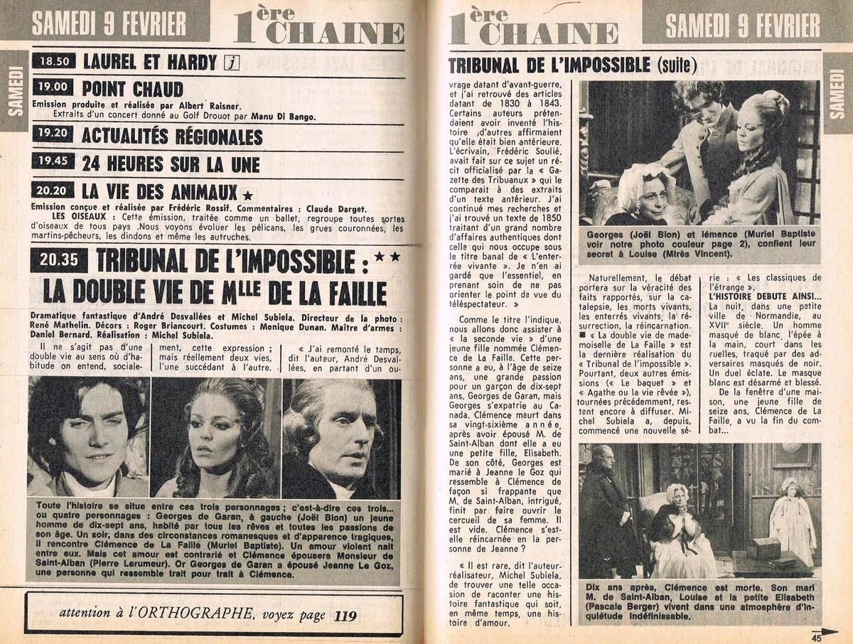 double vie rencontre