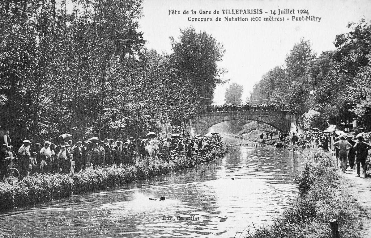 Histoire de Villeparisis: la fête du canal, hier et aujourd'hui