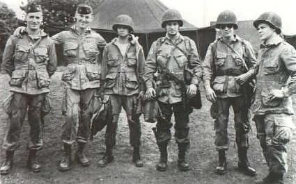 Soldats américains en Angleterre avant le débarquement en Normandie