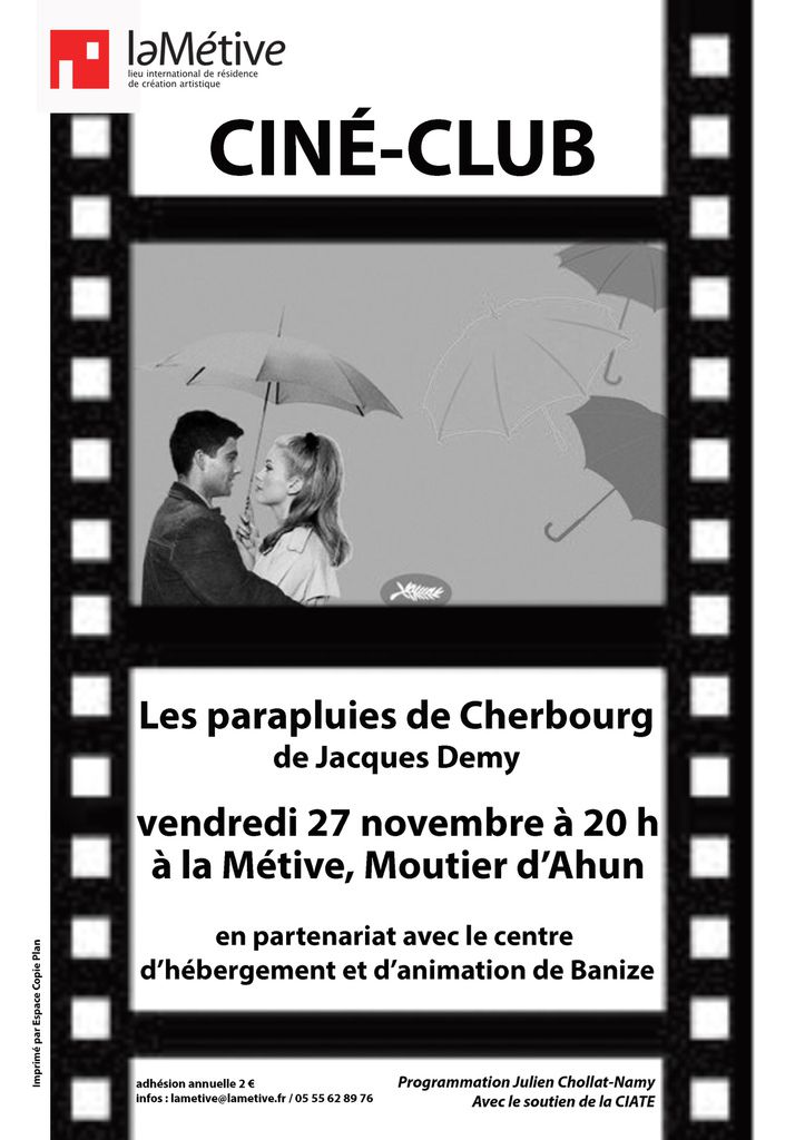 Ciné-club : Les Parapluies de Cherbourg