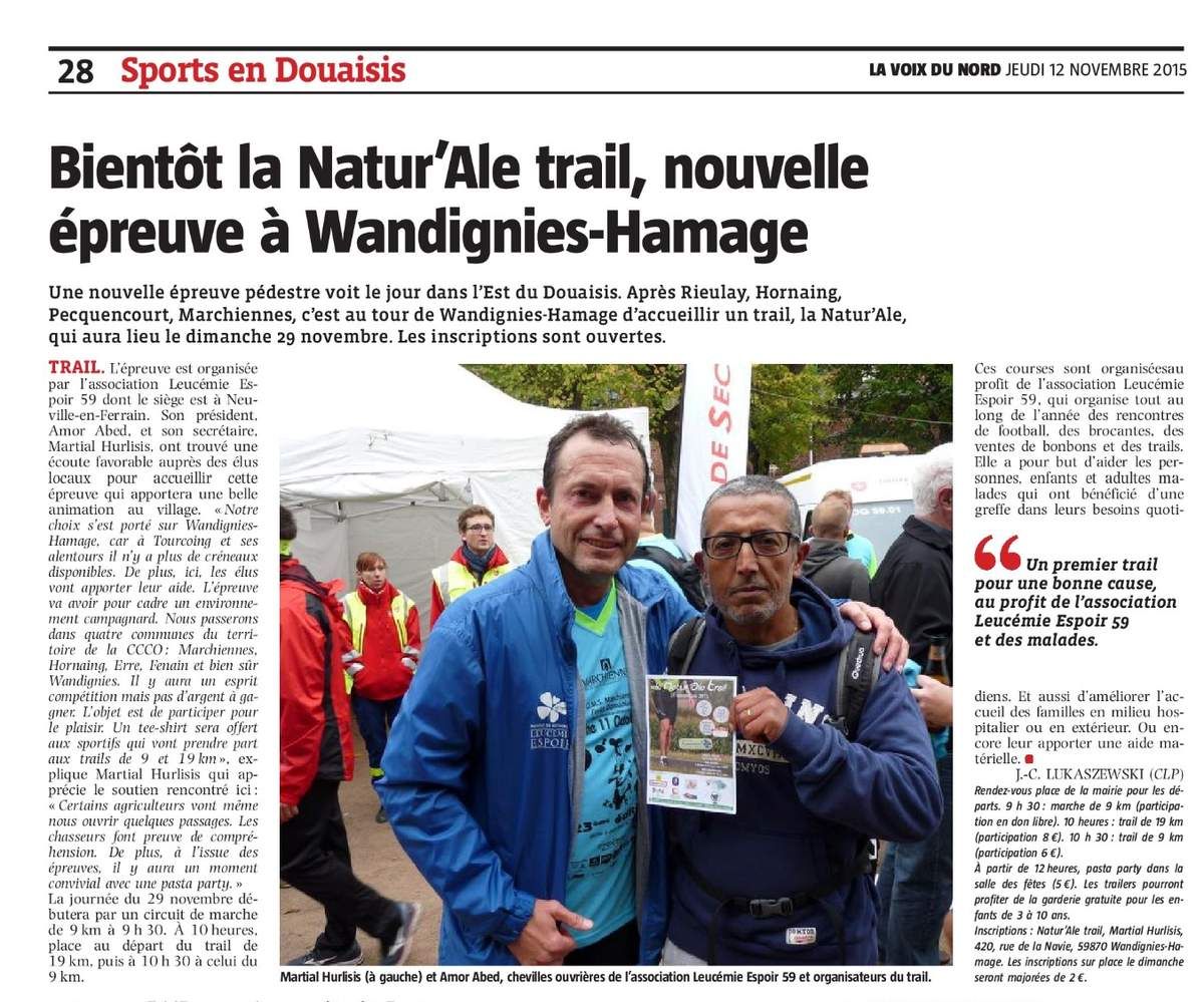 la voix du nord rencontre
