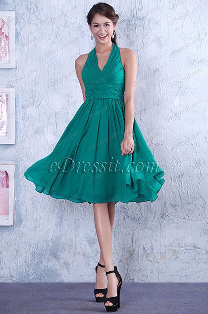 Halter Neck Sexy Open Back Party Dress Cocktail Dress