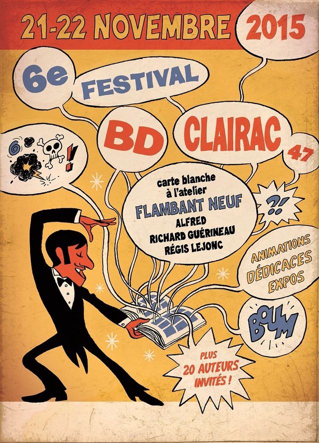 FESTIVAL BD de CLAIRAC du 21 au 22 NOV 2015
